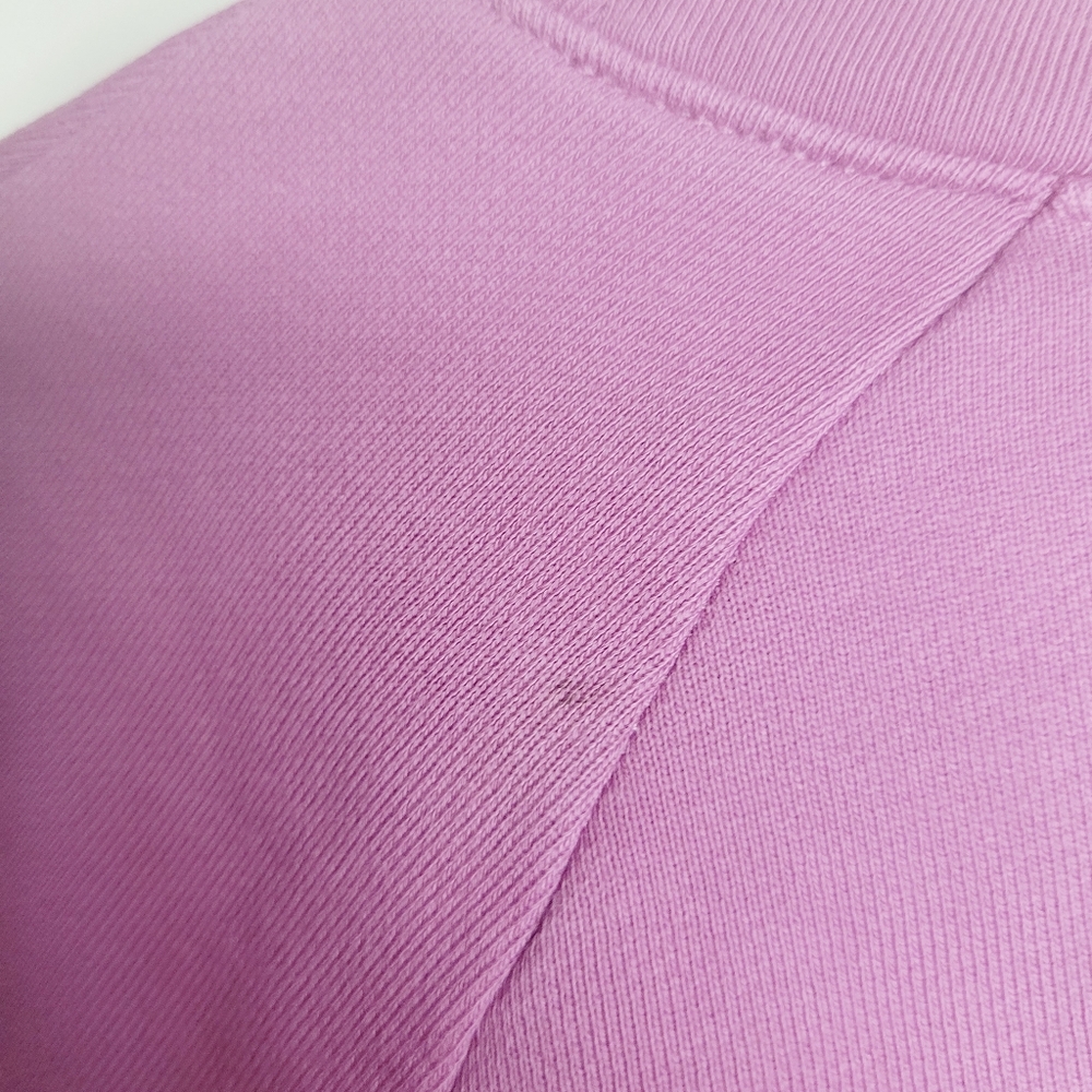Madewell Women's (Re)sourced Cotton Cloudberry Sweatshirt Small Round Neck Easy - Picture 3 of 11